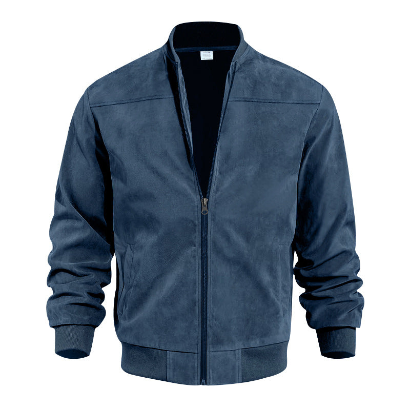 Men's Zip-Up Bomber Jacket