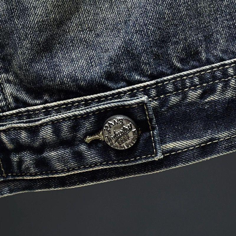 Men's Washed Denim Jacket