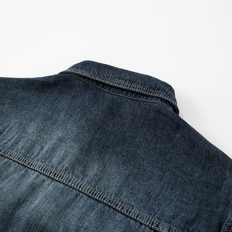 Vintage Wash Denim Jacket
