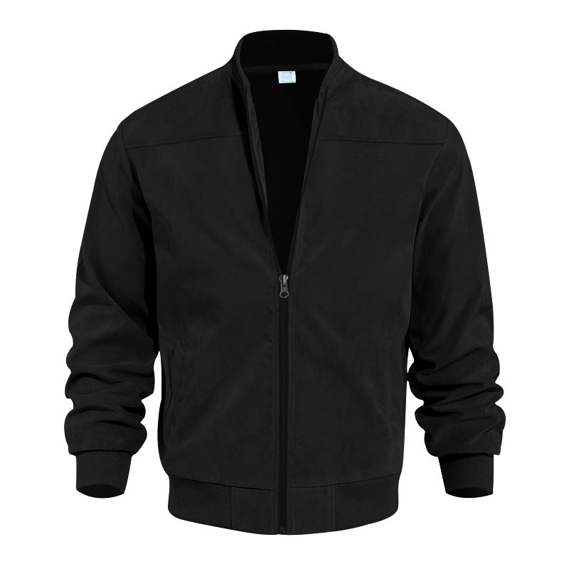 Men's Zip-Up Bomber Jacket