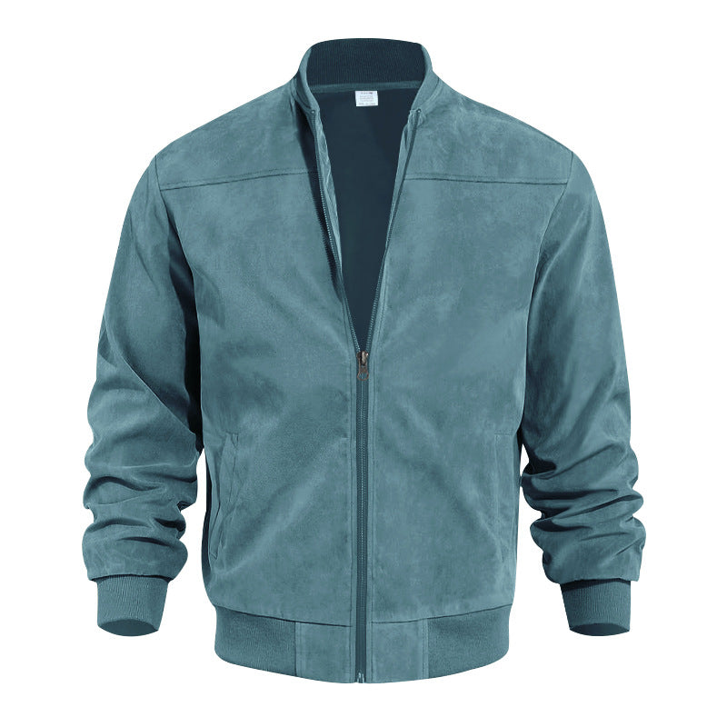 Men's Zip-Up Bomber Jacket